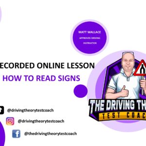 How to read signs online video lesson