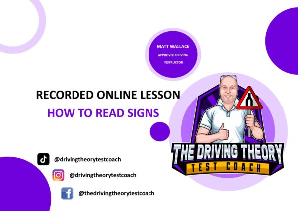 How to read signs online video lesson